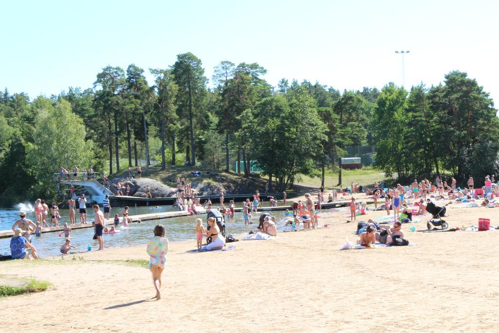 Roesjoebaden Camping & Stugby Sollentuna Exterior foto